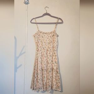 Strap Floral Dress